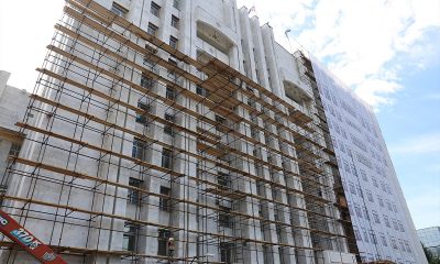 Капитальный ремонт фасада здания Правительства Хабаровского края